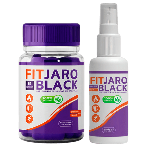 Fitjaro Black - Cápsulas e Spray